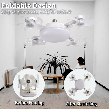 ✨24-Hour Flash Deal⏰Ceiling Fan Light with Remote Control💡❄️