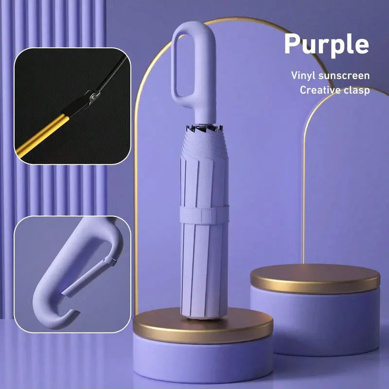 portable-automatic-folding-umbrella-windproof-waterproof-with-loop-buckle-3586