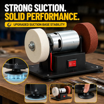 🔥Mini Bench Grinder with 2 Grinding Wheels