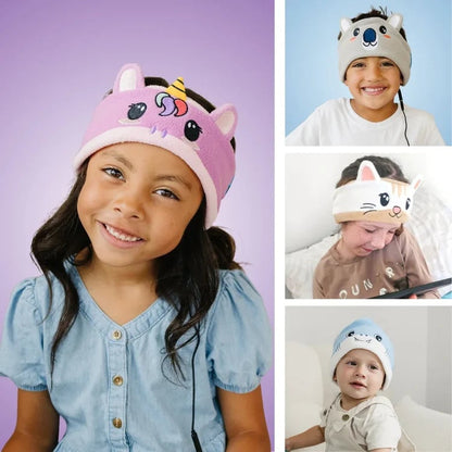 ✨Kids Bluetooth Animal Headphones — Soft, Comfy & Stays On