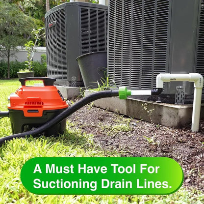 ✨AC Drain Line Cleaner Adapter Evacuates & Unclog AC Drain Line