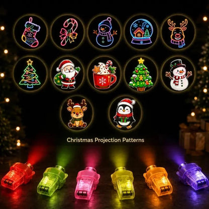 🔥👻  Halloween Finger Projector Rings – LED Party Favors for Kids