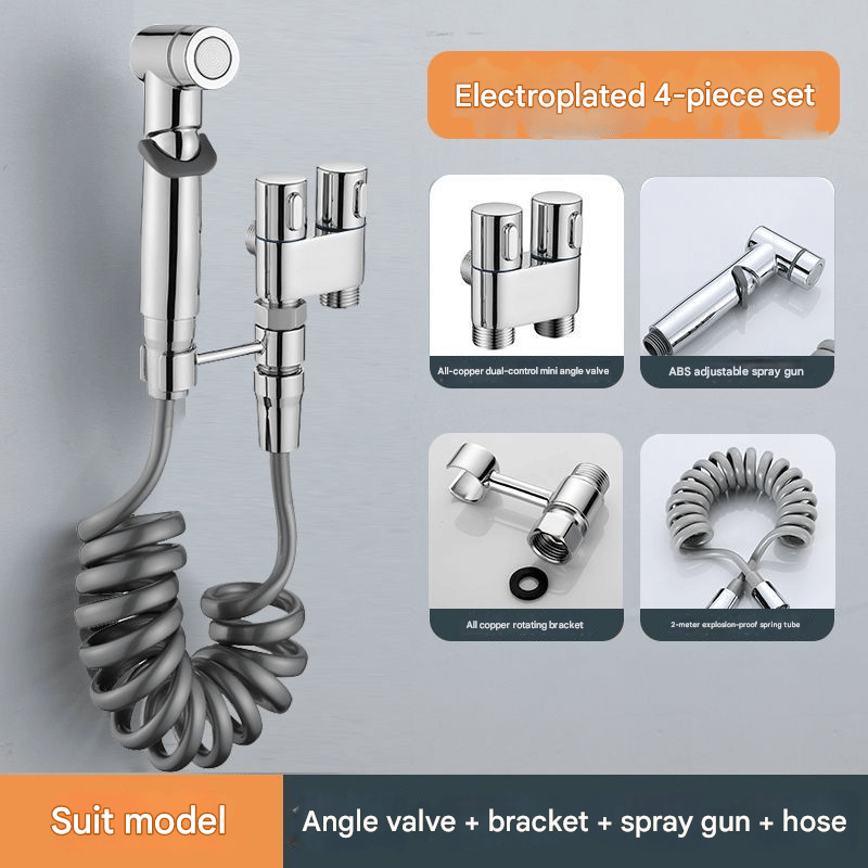 🔥 Last Day 49% OFF💥 1-In-2-Handheld Out Dual Control Valve Bidet Sprayer for Toilet