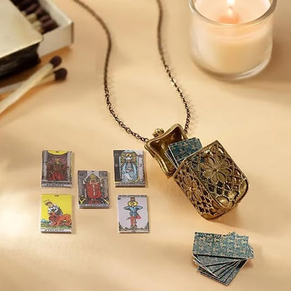 🎖️Tiny Tarot Deck Necklace