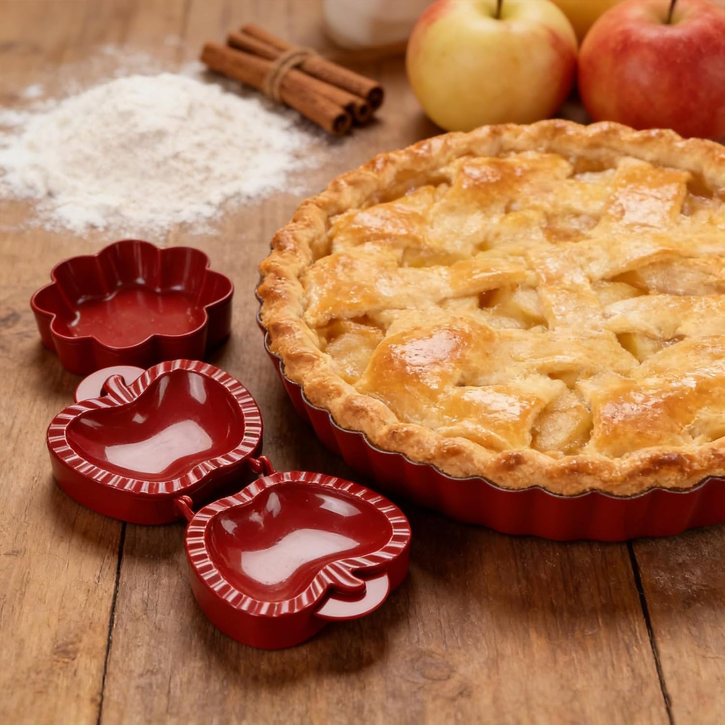 🔥3Pcs Set Classic Mini Hand Pie Molds, Pocket Pie Press, Dough Pocket Pie Presser Molds