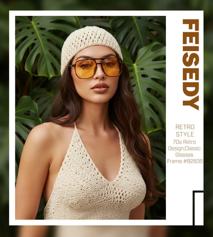 🔥8 Pairs Trendy Multicolor PC Frame Fashionable Sunglasses Set