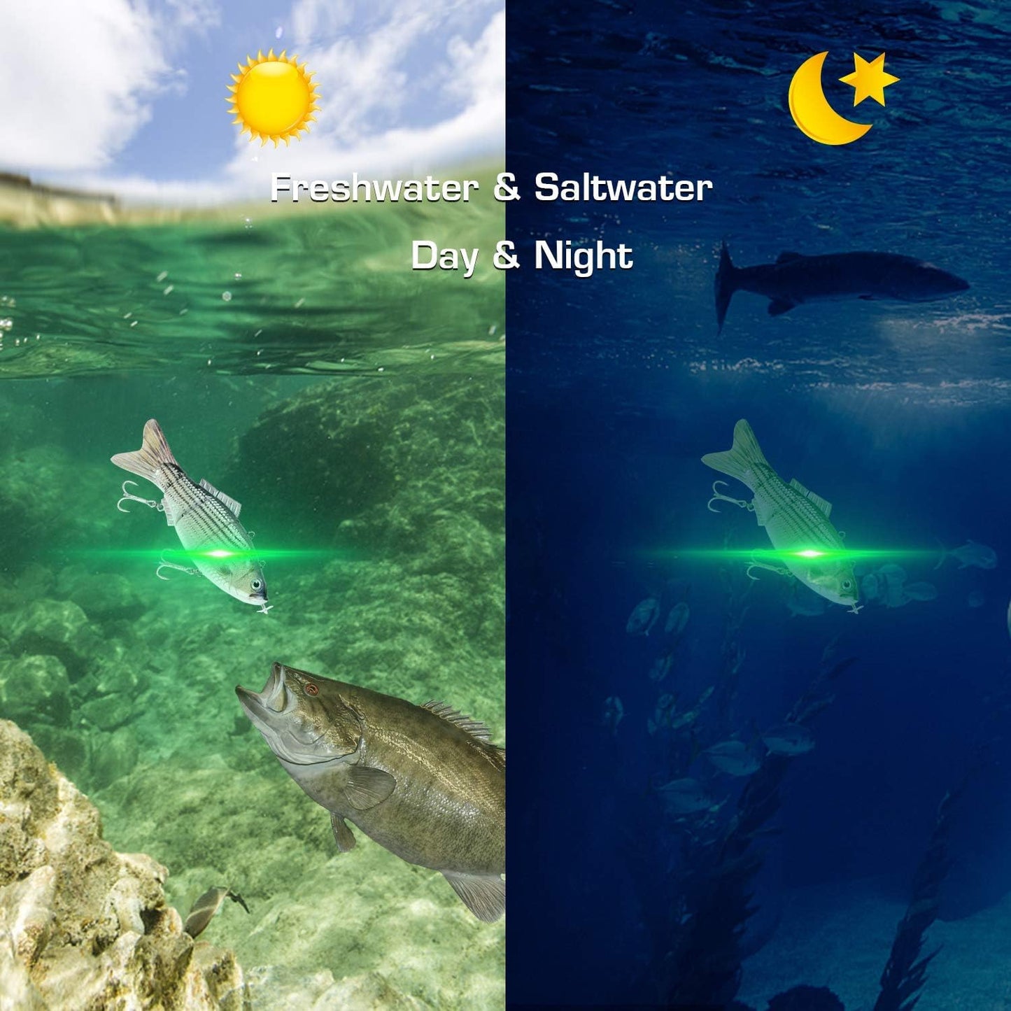 ✨Electric Robotic Swimming Fishing Lure🎣
