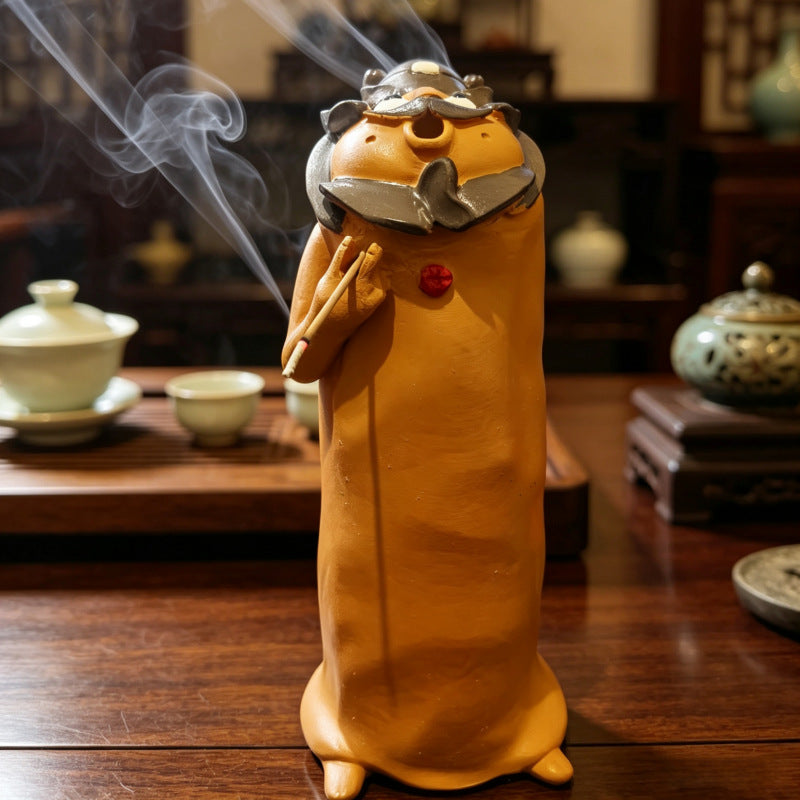 🎖️Zhong Kui Resin Incense Holder — Art, Character &amp; Atmosphere