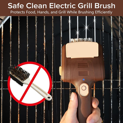 🎖️Electric Grill Brush for Outdoor Grill