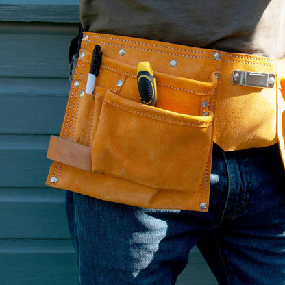 🎖️Personalised Pocket Leather Tool Belt