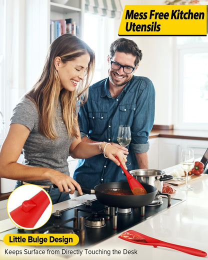 🎖️Pack of 2 Cooking Spoons for Non stick Cookware