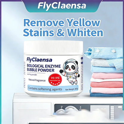 🔥Clothes Whitening Stain Remover Powder, No Scrub Required For Yellow Stains🫧