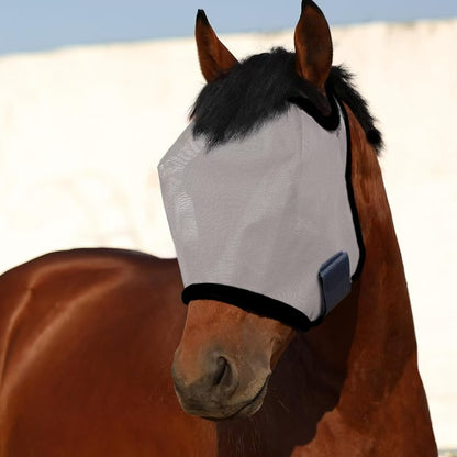 🔥All Round Mesh Horse Fly Mask With UV Protective