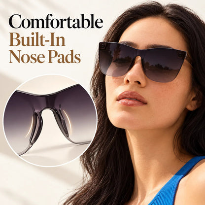 🎁Oversized Cat Eye Sunglasses for Women