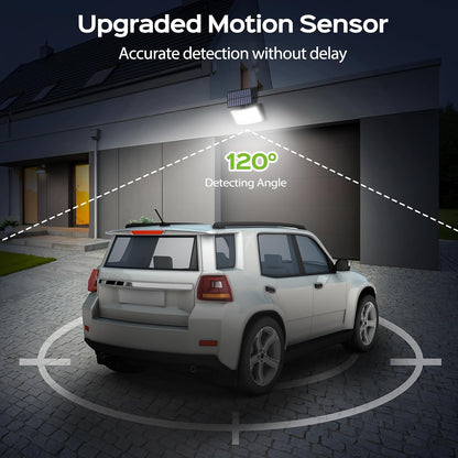 🎖️Split Solar Lights Outdoor, 261 Led With Remote