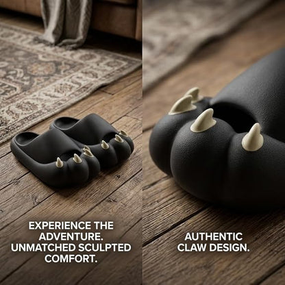 🎖️Bear Claw Slippers for Men Funny Animal Paw Slide Sandals