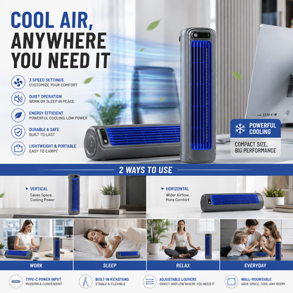 🔥Summer Bash 49% OFF🌊Wireless Charging Air Conditioner