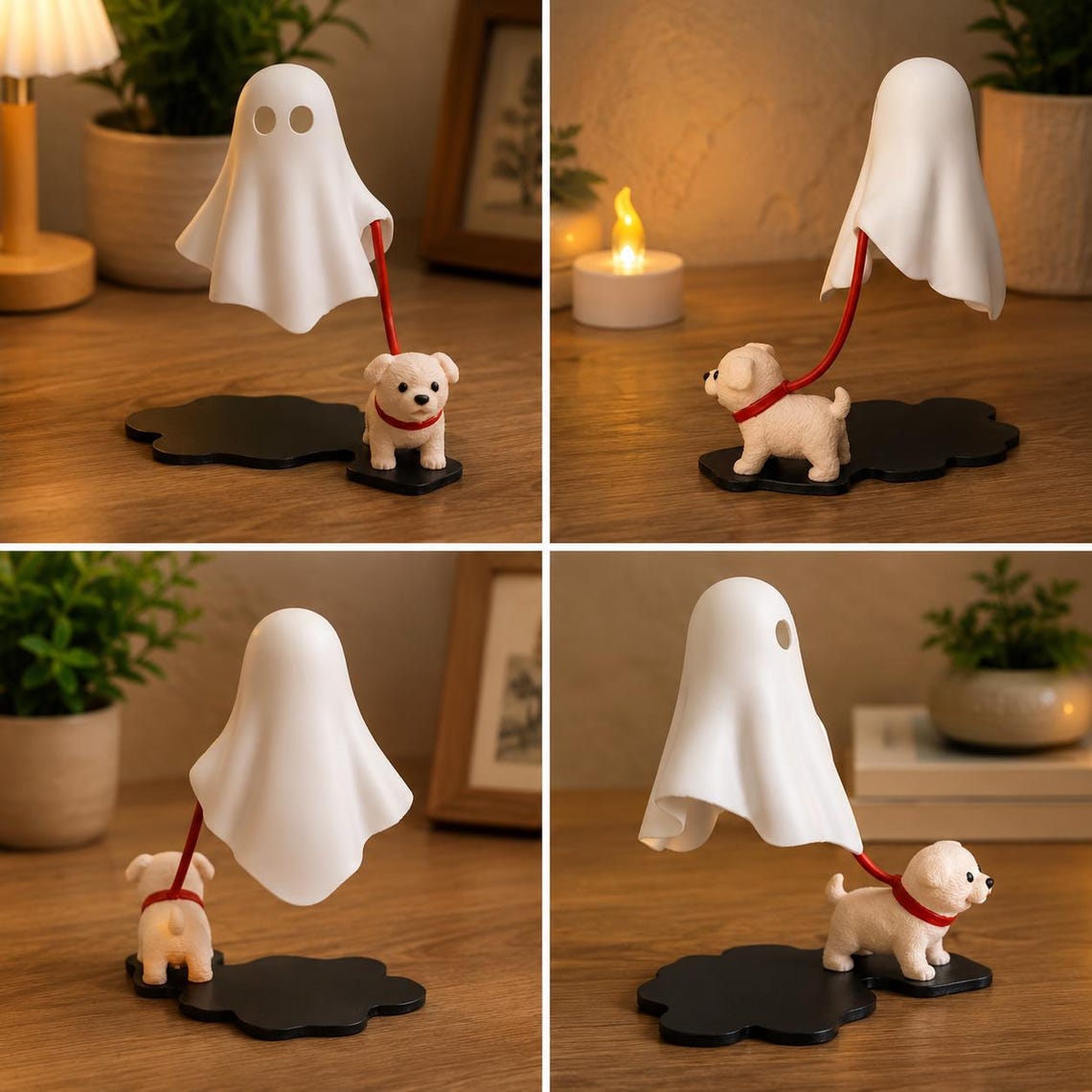 🎖️Ghost Puppy Halloween Figurine