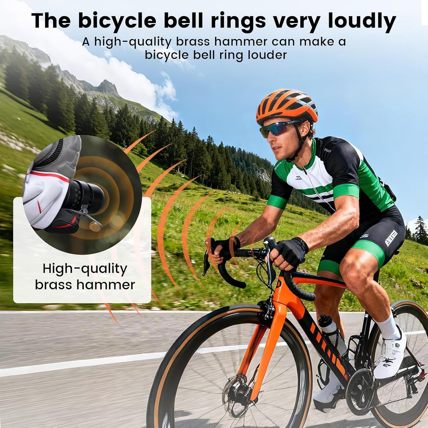 ✨Bike Bell Copper, Alloy Bicycle Bell
