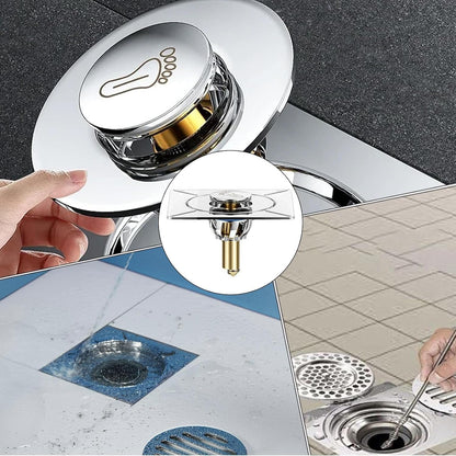 🎖️Bathroom Drain Stopper - Floor Odor Prevention Square Drain