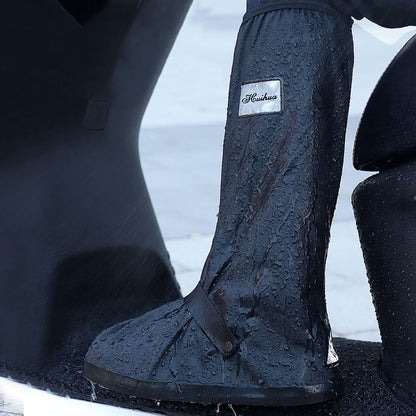 ✨Black Waterproof Rain Boot Shoe Cover with Reflector