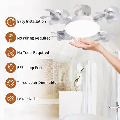 ✨24-Hour Flash Deal⏰Ceiling Fan Light with Remote Control💡❄️