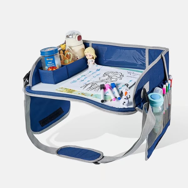 ✨Last Day 50% OFF - 🚗✨ Kids Travel Tray for Car – Mess-Free Activity & Snack Table for Toddlers