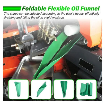 🔥Flexible Oil Funnel 29" L x 5" W (Extended Reach)