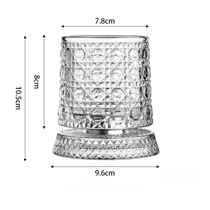 🎖️Rotating Whisky Glass