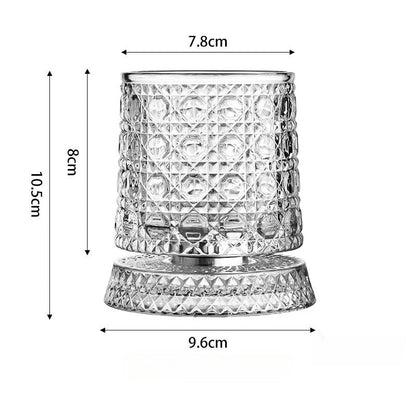 🎖️Rotating Whisky Glass