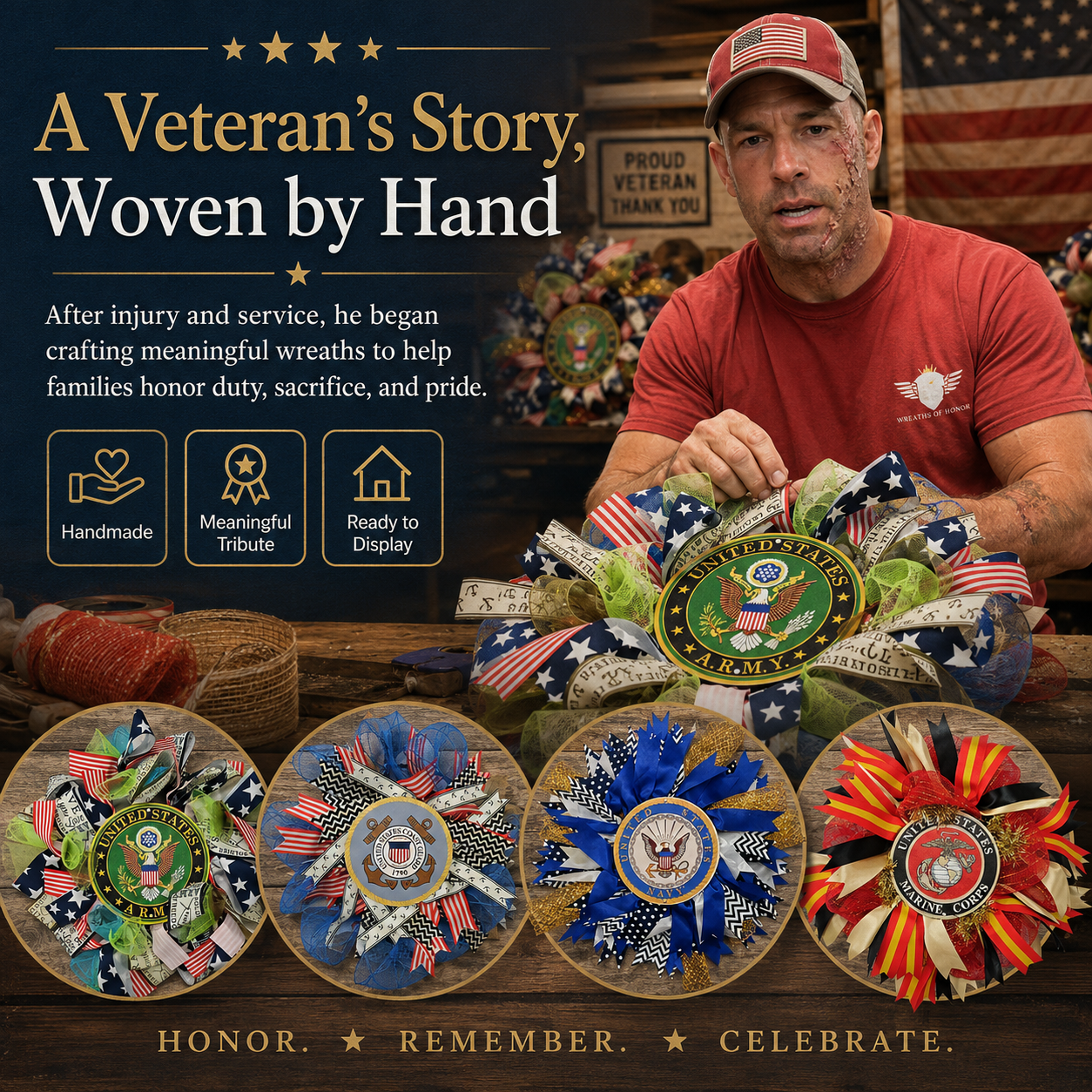 ✨Military Wreaths