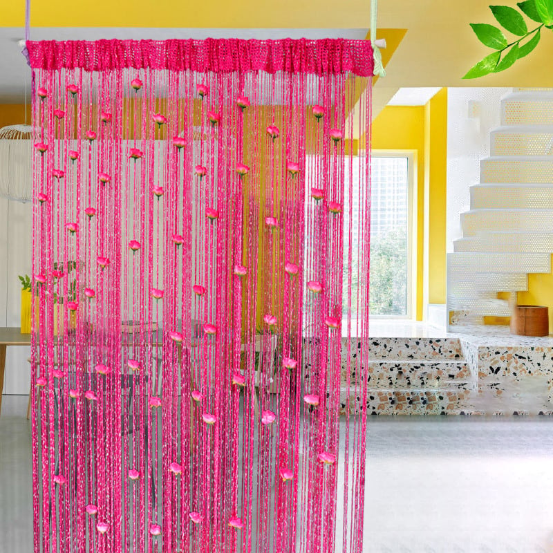 🎖️🏆Flash Sale 🔥 Rose Thread Door String Curtain