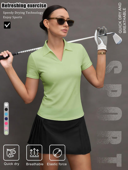 ✨Hot Sale👕 WOMEN’S SPORTS POLO SHIRT