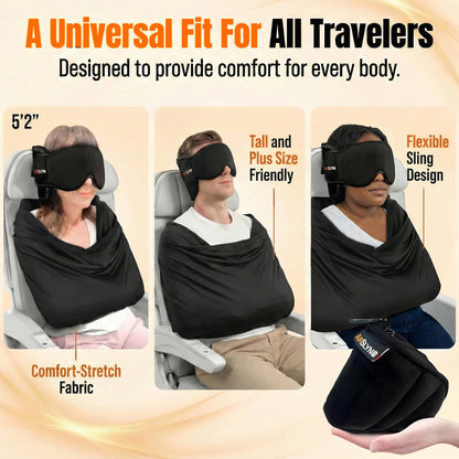 🔥3-in-1 Airplane Sleep Support System