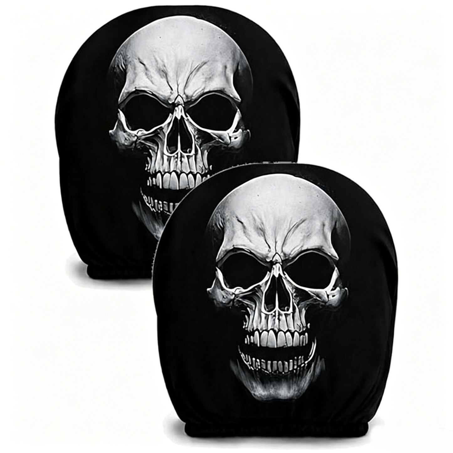 🎖️2026 Ghost Face Headrest Covers | 2Pcs