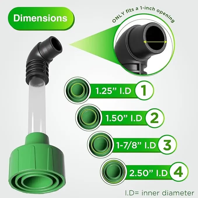 ✨AC Drain Line Cleaner Adapter Evacuates & Unclog AC Drain Line