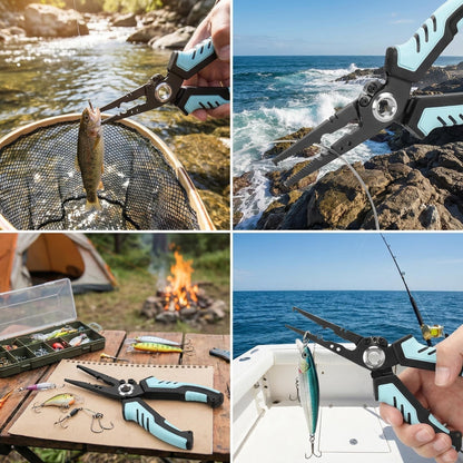 🔥Luya pliers stainless steel multifunctional fishing pliers