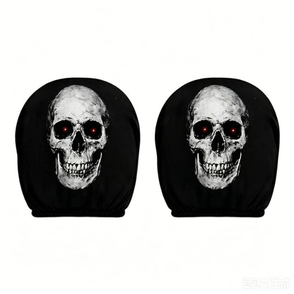 🎖️2026 Ghost Face Headrest Covers | 2Pcs