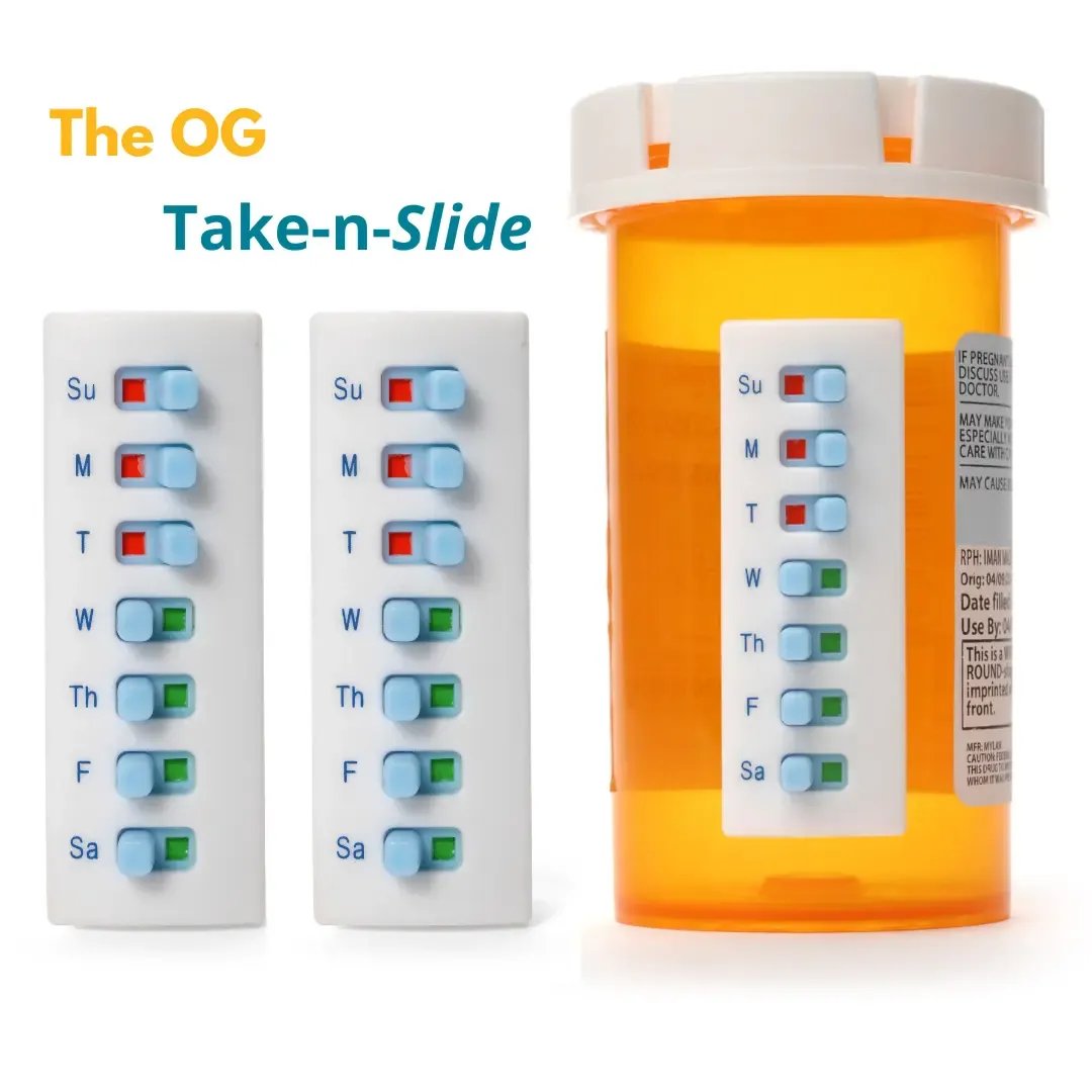 ✨Hot 40% OFF💊 💊Reusable Medication Tracker For Pill, Vitamin & Pet Bottles, Prevent Missed Doses