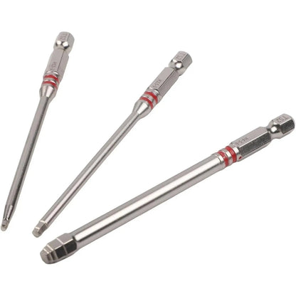 ✨🛠️Screwdriver Bits Set 6pcs with Magnetic Hex Shank Pagoda-Shaped Design in Multiple Sizes for Electric Drills and Wrenches