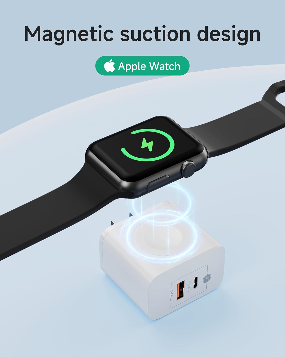 🎖️3-IN-1 Apple Watch Charger Block
