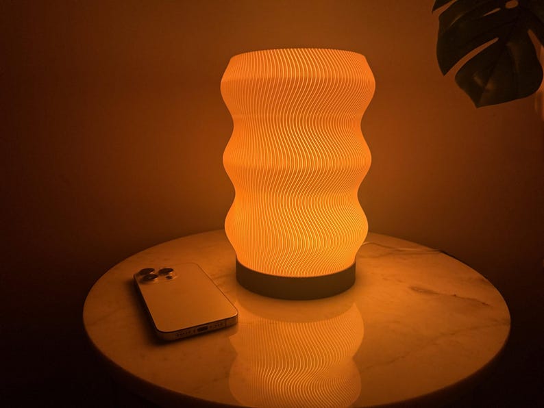 🎖️Cozy Table Lamp - Bedside Light - The Wave Lamp
