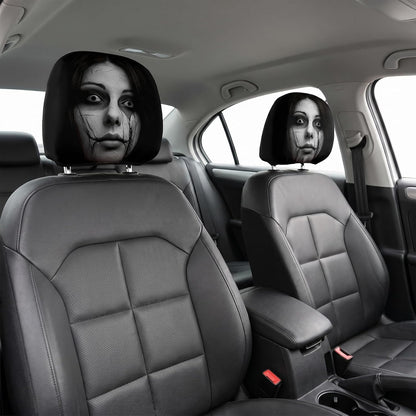🎖️2026 Ghost Face Headrest Covers | 2Pcs