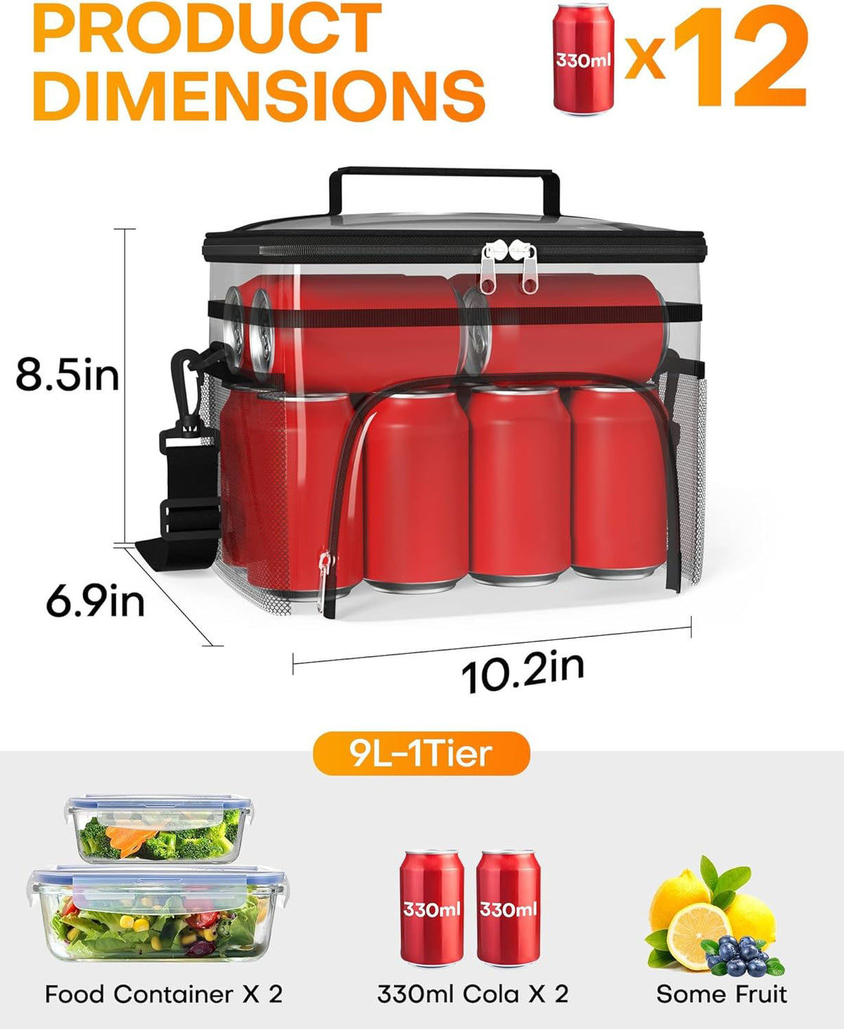 🎖️Insulated Lunch Box for Men & Women