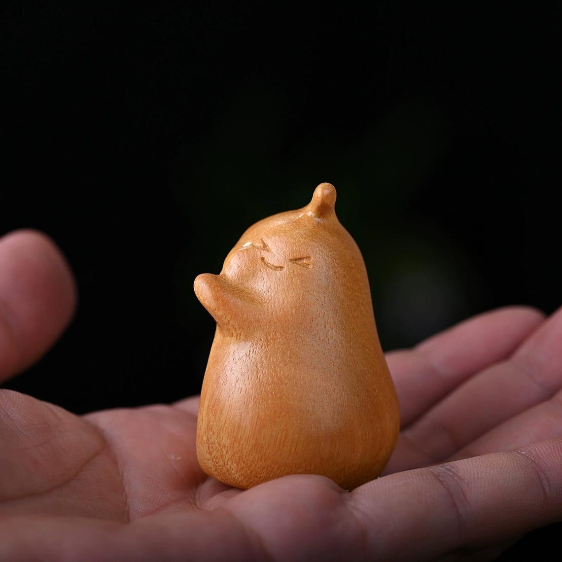 🎖️Golden Rosewood Couple Figurines: Meaningful Anniversary Gift, Unique Never Part Couples Gift
