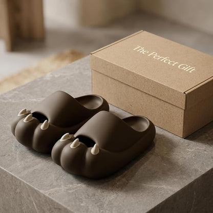 🎖️Bear Claw Slippers for Men Funny Animal Paw Slide Sandals