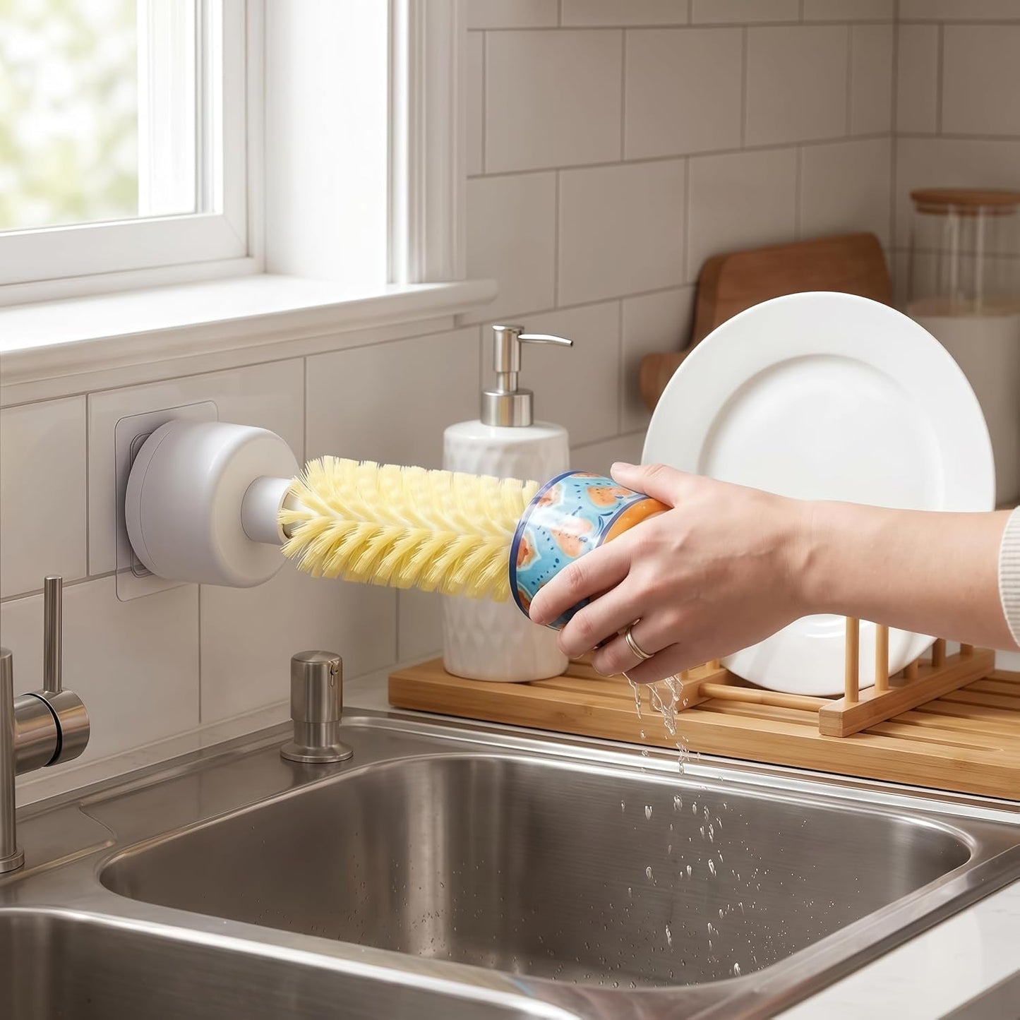 🎖️Wall Mounted Electric Cup Brush