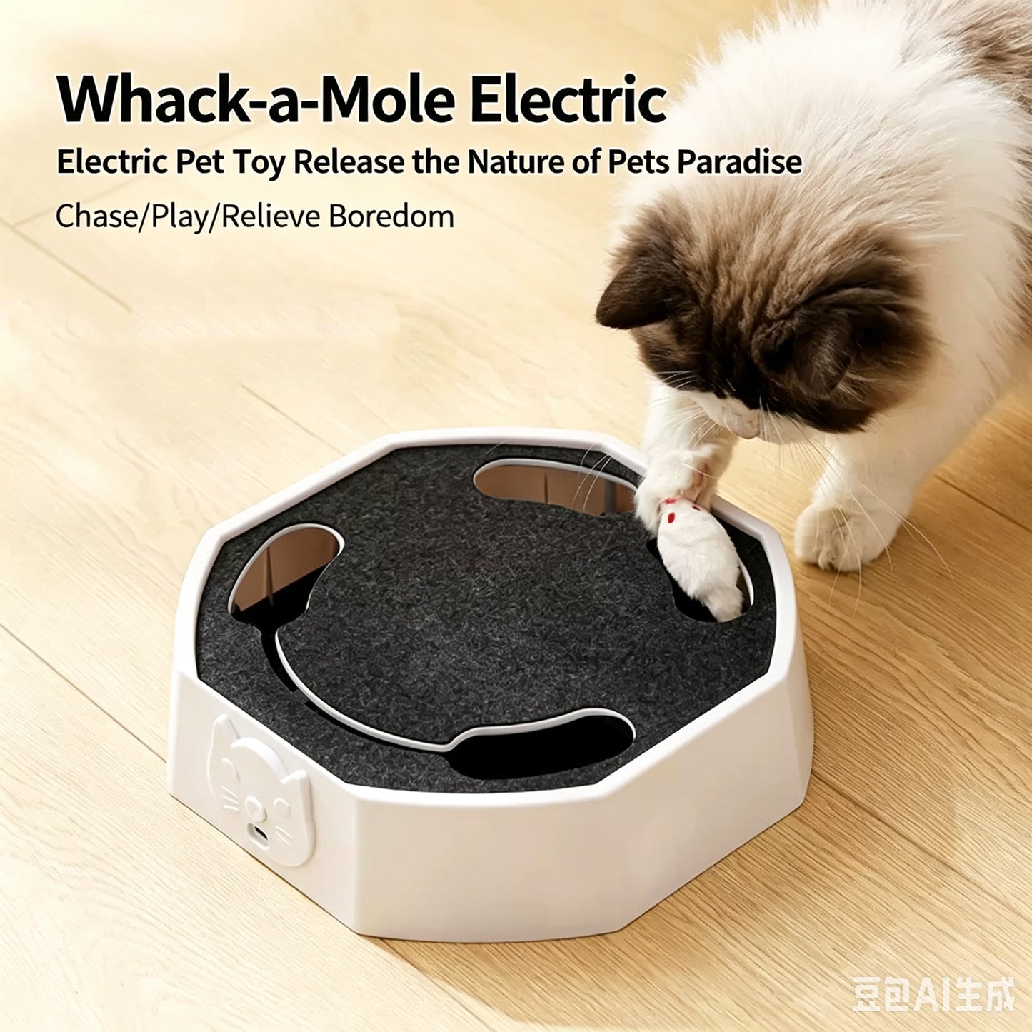 🔥Interactive Cat Turntable Toy