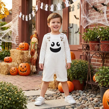 ✨Halloween Early Sale🎃Baby Boy Halloween Overalls
