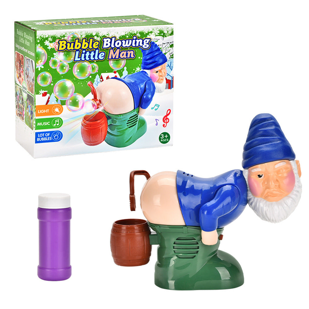 🔥🎅 Funny Santa Bubble Machine | Bubbles, Music & Flashing Lights for Holiday Fun 🫧